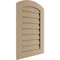 Ekena Millwork Timberthane Rustic Smooth Arch Top Faux Wood Non-Functional Gable Vent, Primed Tan, 28"W x 33"H GVURAR28X33DSMPR - alternate 4